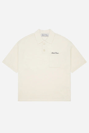 Pique knitted polo