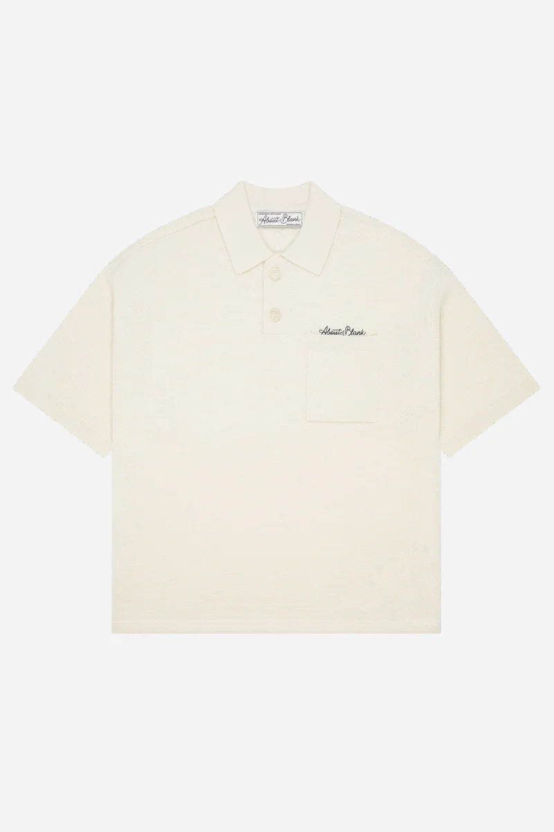Pique knitted polo