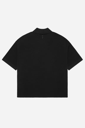 pique knitted polo