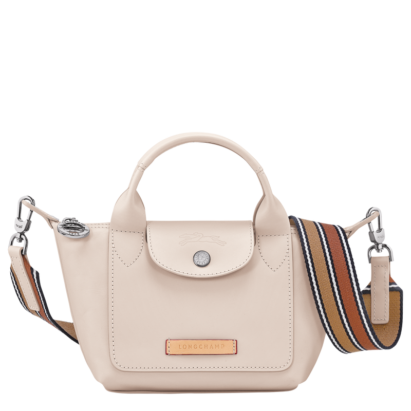 Le Pliage Xtra XS Handbag Paper - Leather