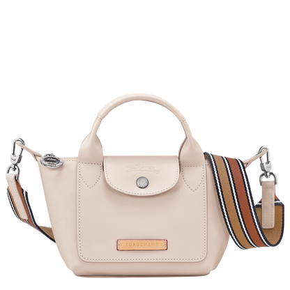 Le Pliage Xtra XS Handbag Paper - Leather