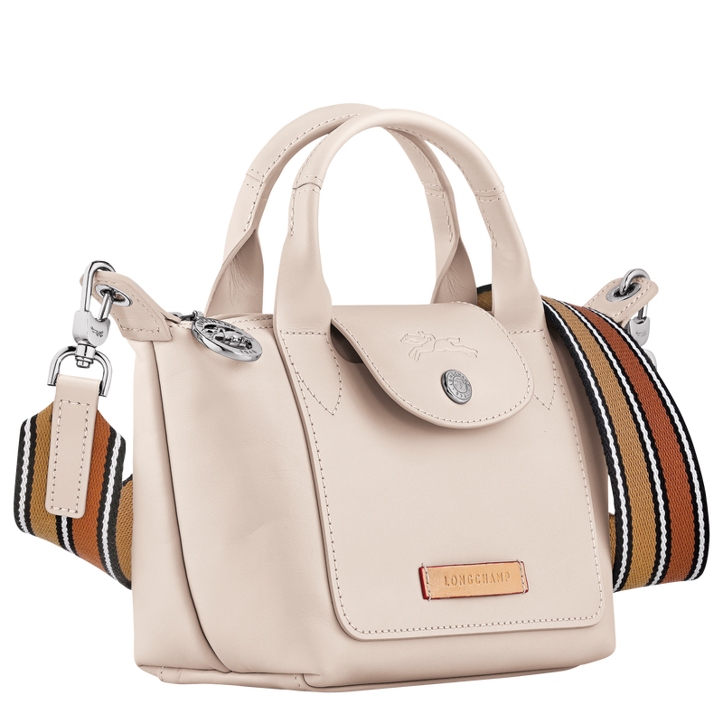 Le Pliage Xtra XS Handbag Paper - Leather