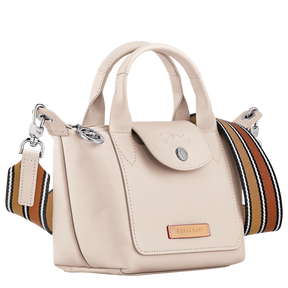 Le Pliage Xtra XS Handbag Paper - Leather