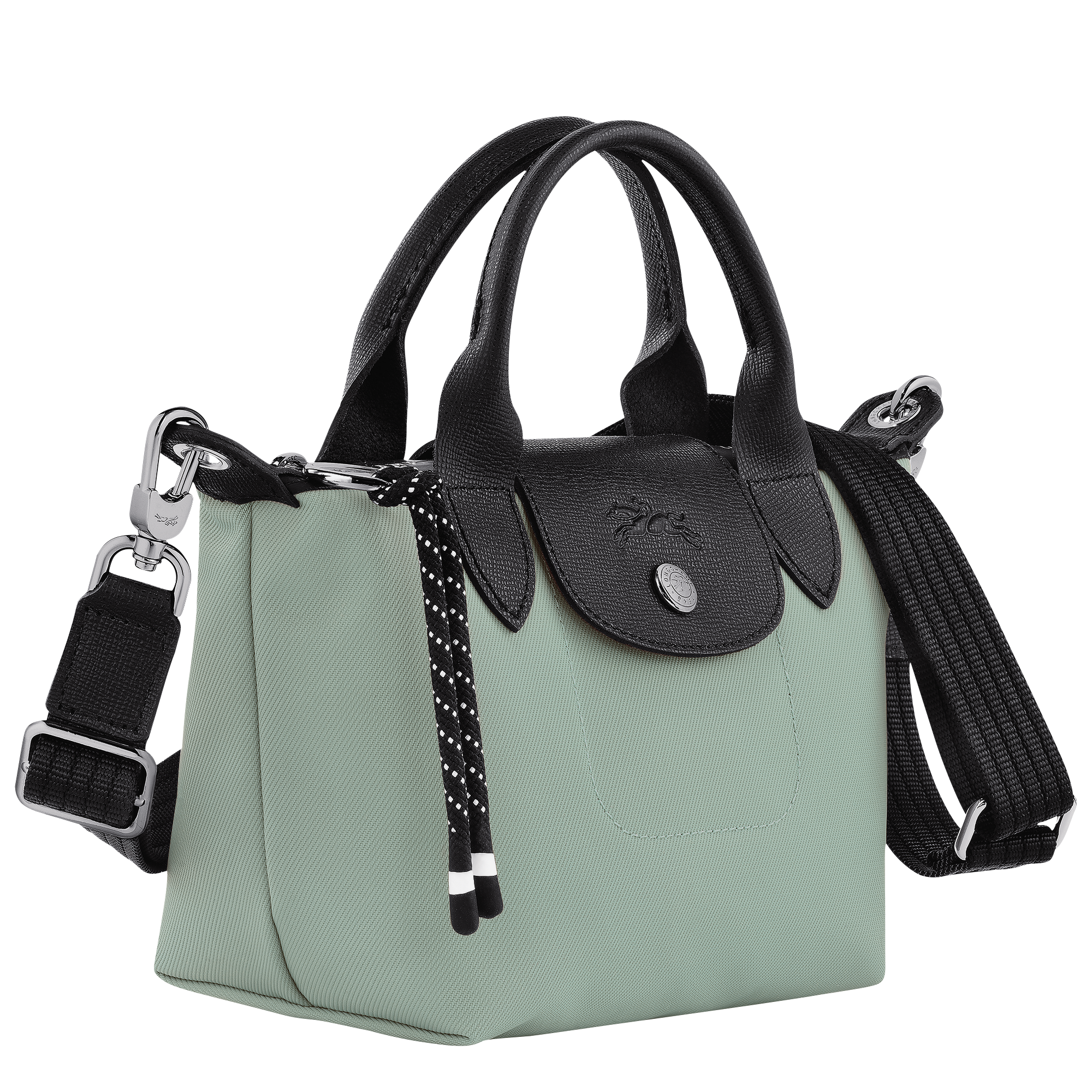 Le Pliage Energy XS Handbag Vervain - Recycled canvas