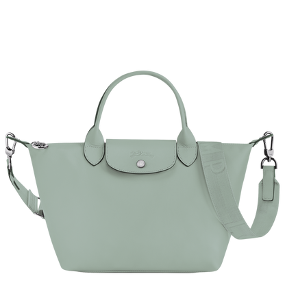 Le Pliage Xtra S Handbag Vervain - Leather