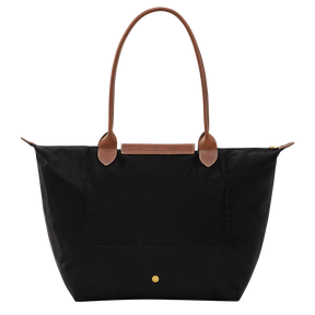 Le Pliage Original L Tote bag Black - Recycled canvas