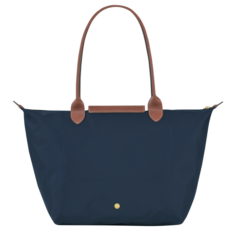 Le Pliage Original L Tote bag Navy - Recycled canvas