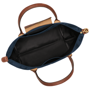 Le Pliage Original L Tote bag Navy - Recycled canvas