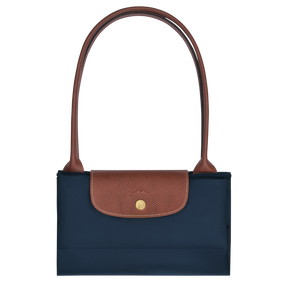Le Pliage Original L Tote bag Navy - Recycled canvas