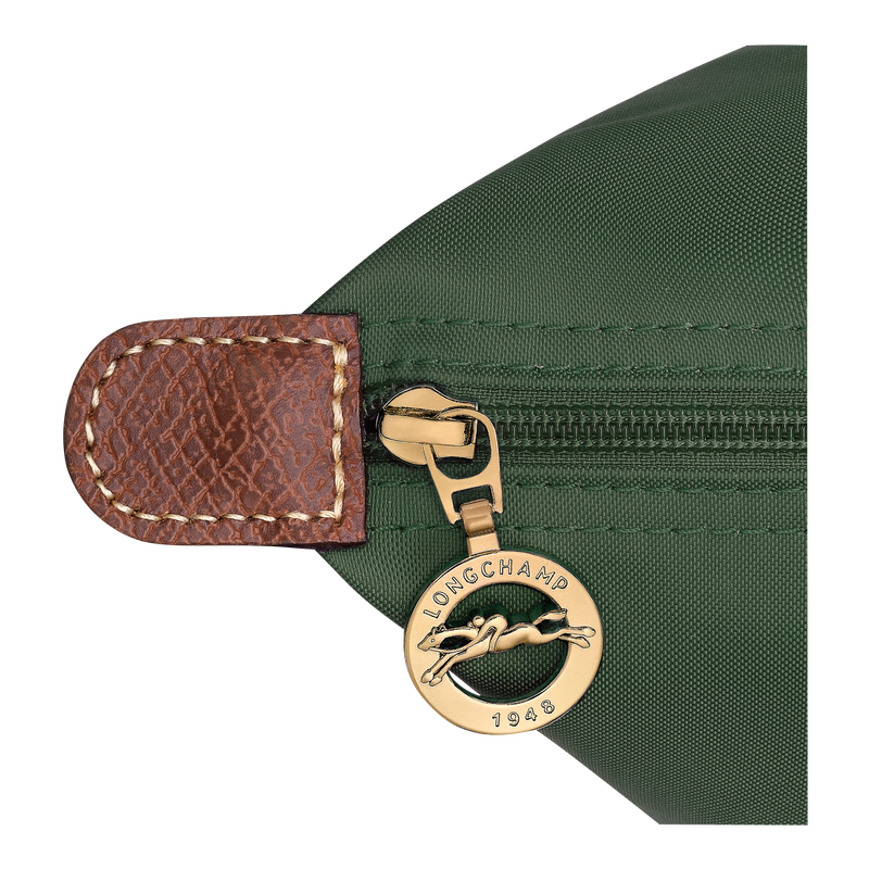 Le Pliage Original L Tote bag British Green - Recycled canvas