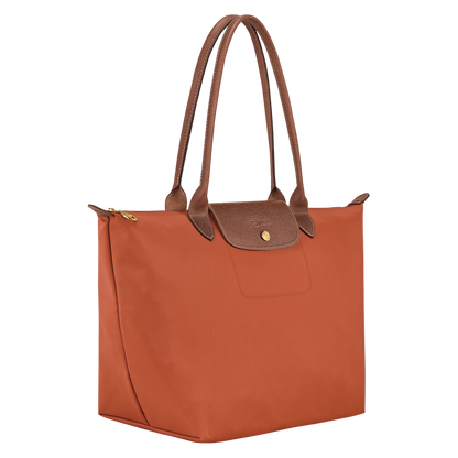 Le Pliage Original L Tote bag Brick - Recycled canvas