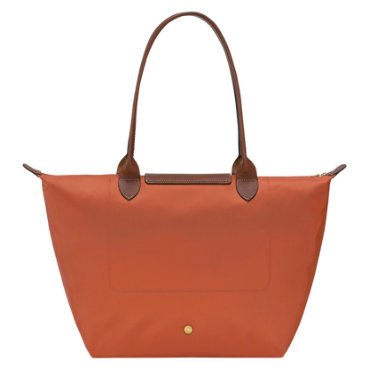 Le Pliage Original L Tote bag Brick - Recycled canvas