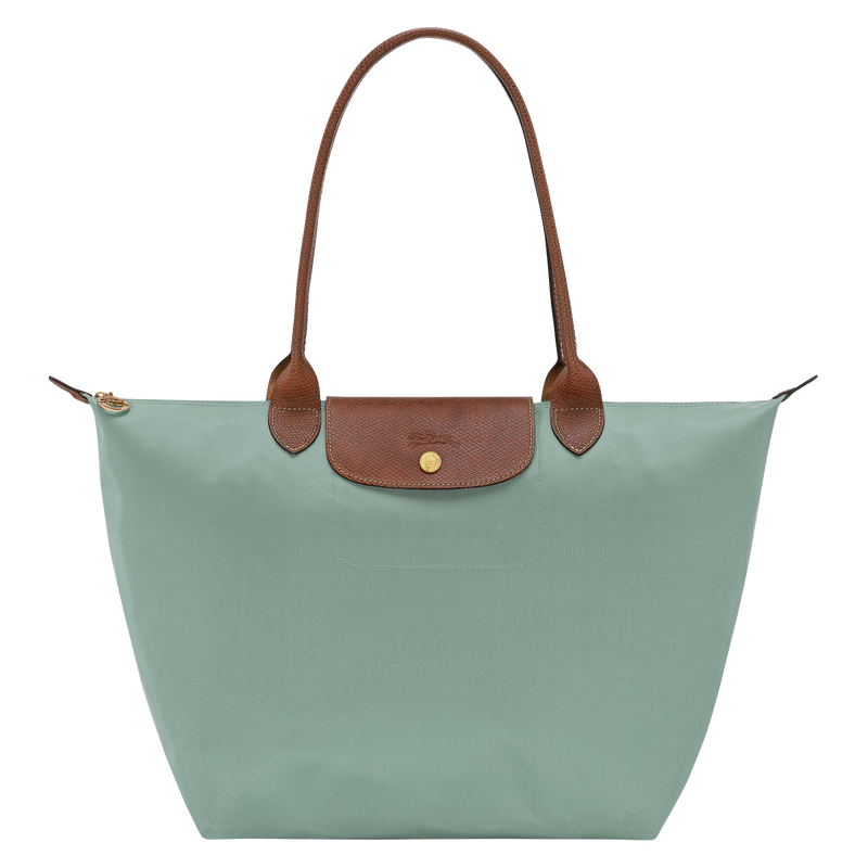 Le Pliage Original L Tote bag Celadon - Recycled canvas