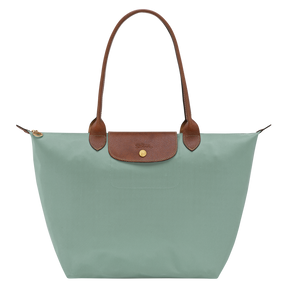Le Pliage Original L Tote bag Celadon - Recycled canvas