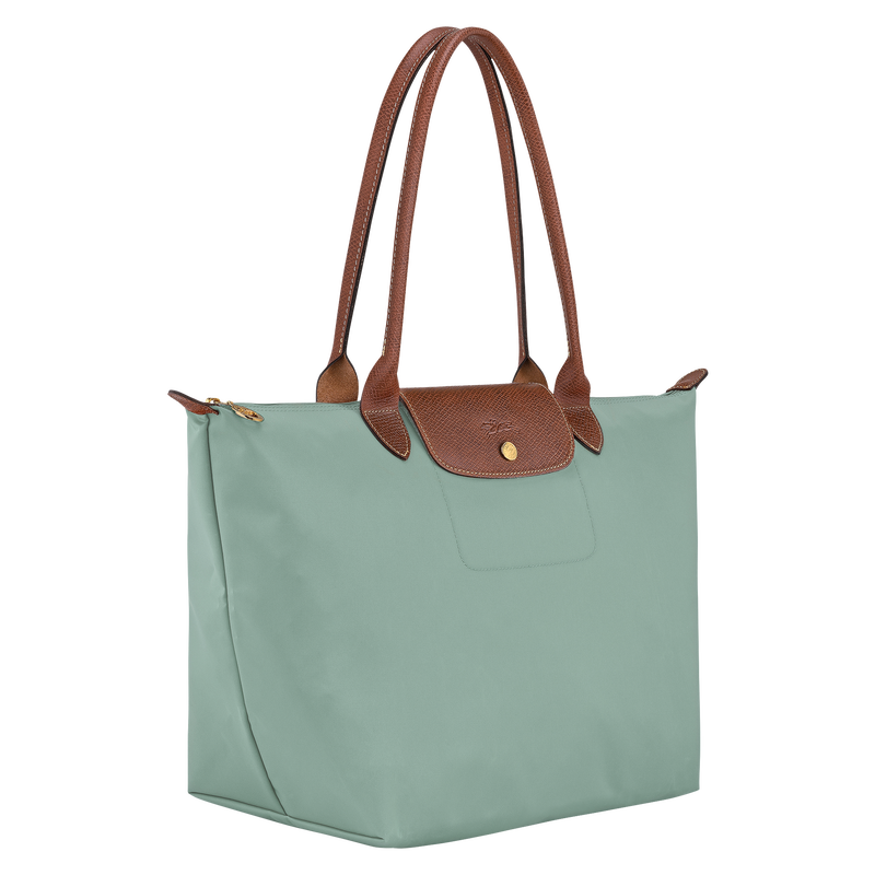 Le Pliage Original L Tote bag Celadon - Recycled canvas