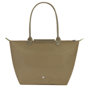 Le Pliage Green L Tote bag Artichoke - Recycled canvas
