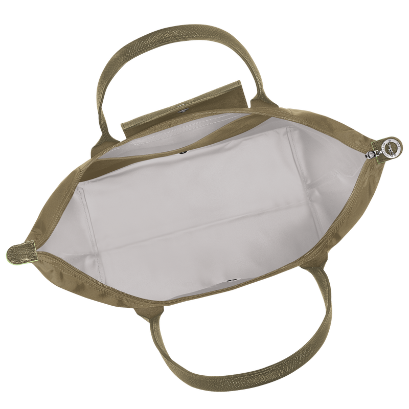 Le Pliage Green L Tote bag Artichoke - Recycled canvas