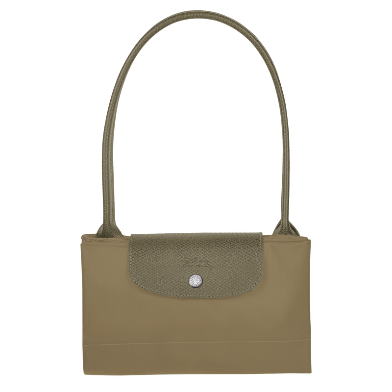 Le Pliage Green L Tote bag Artichoke - Recycled canvas