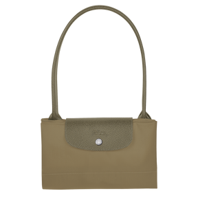 Le Pliage Green L Tote bag Artichoke - Recycled canvas