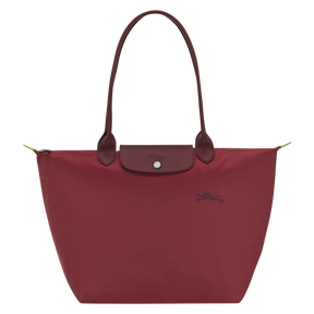 Le Pliage Green L Tote bag Pomegranate - Recycled canvas