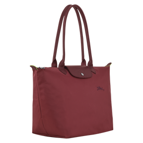Le Pliage Green L Tote bag Pomegranate - Recycled canvas
