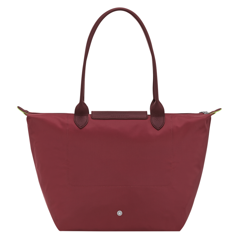 Le Pliage Green L Tote bag Pomegranate - Recycled canvas