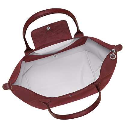 Le Pliage Green L Tote bag Pomegranate - Recycled canvas