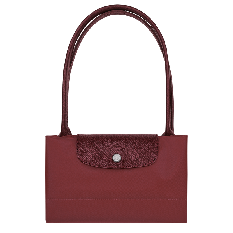 Le Pliage Green L Tote bag Pomegranate - Recycled canvas