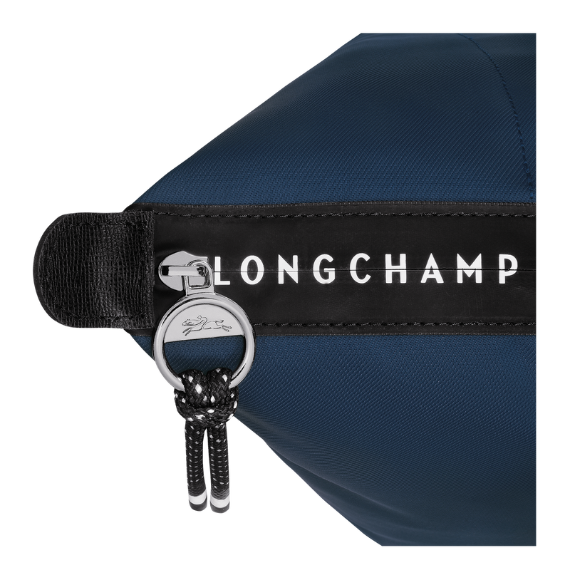 Le Pliage Collection L Tote bag Navy - Recycled canvas