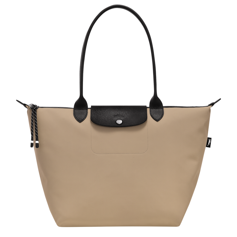 Le Pliage Collection L Tote bag Clay - Recycled canvas