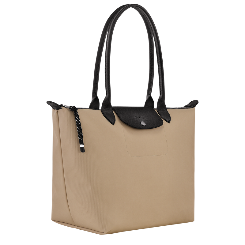 Le Pliage Collection L Tote bag Clay - Recycled canvas
