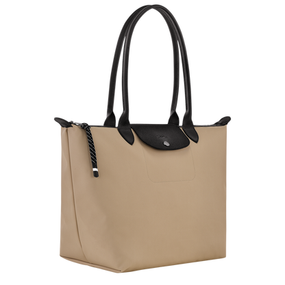 Le Pliage Collection L Tote bag Clay - Recycled canvas