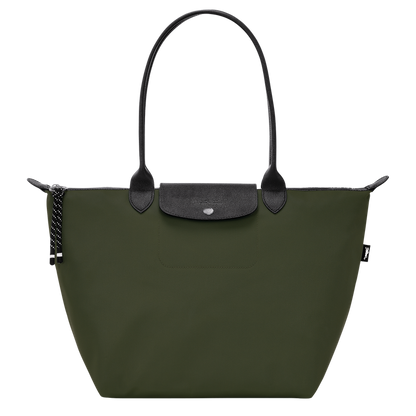 Le Pliage Energy L Tote bag Khaki - Recycled canvas