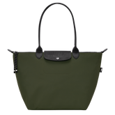 Le Pliage Energy L Tote bag Khaki - Recycled canvas