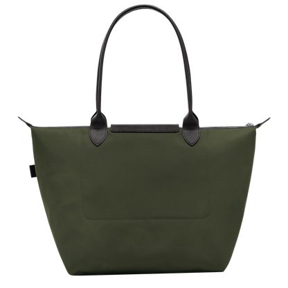 Le Pliage Energy L Tote bag Khaki - Recycled canvas