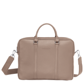 Le Foulonné XS Briefcase Turtledove - Leather