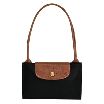 Le Pliage Original M Tote bag Black - Recycled canvas