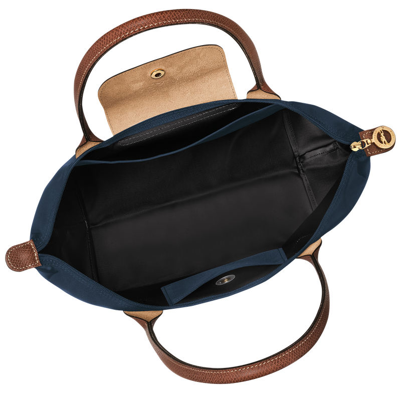 Le Pliage Original M Tote bag Navy - Recycled canvas