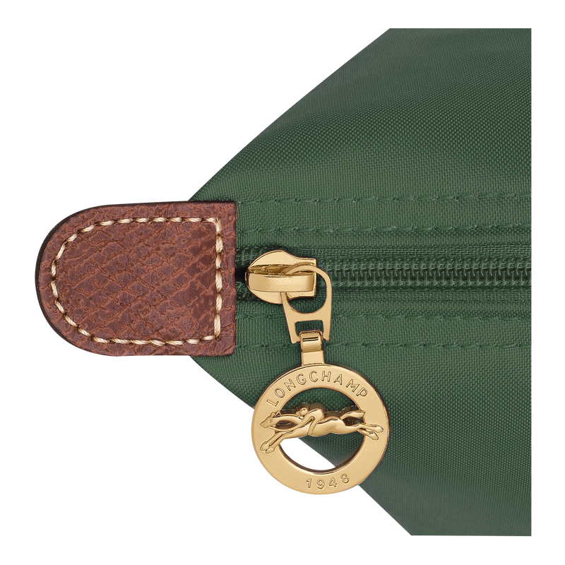 Le Pliage Original M Tote bag British Green - Recycled canvas