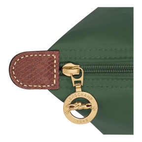 Le Pliage Original M Tote bag British Green - Recycled canvas