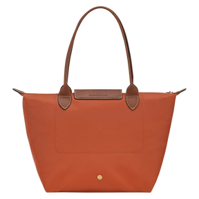 Le Pliage Original M Tote bag Brick - Recycled canvas