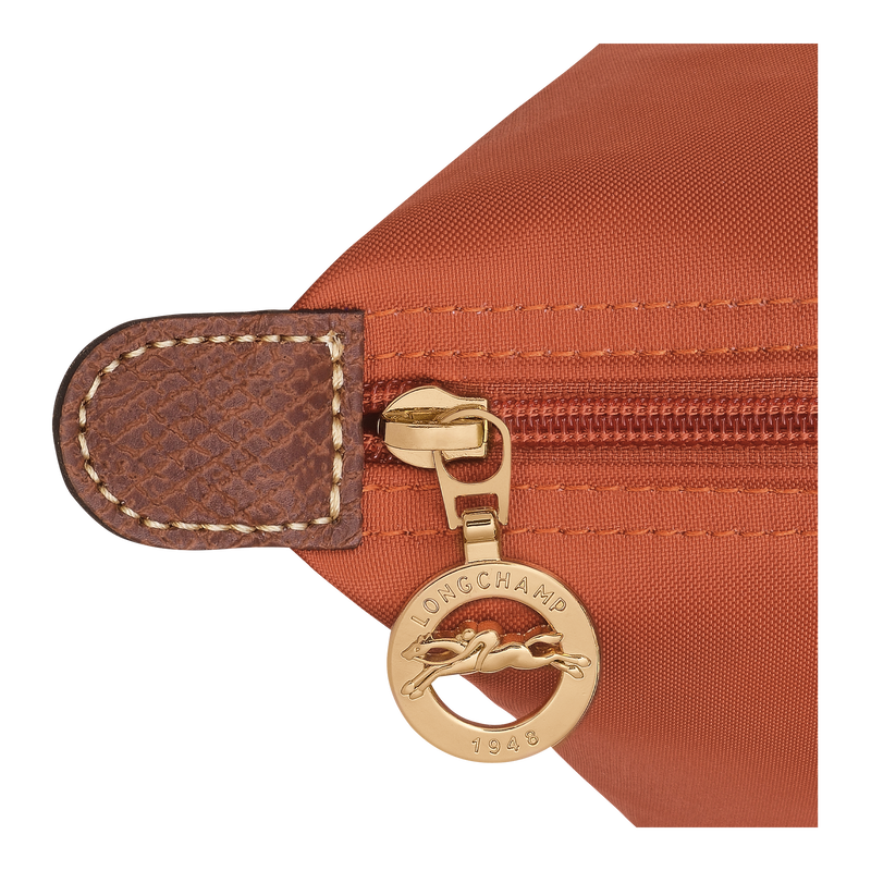 Le Pliage Original M Tote bag Brick - Recycled canvas