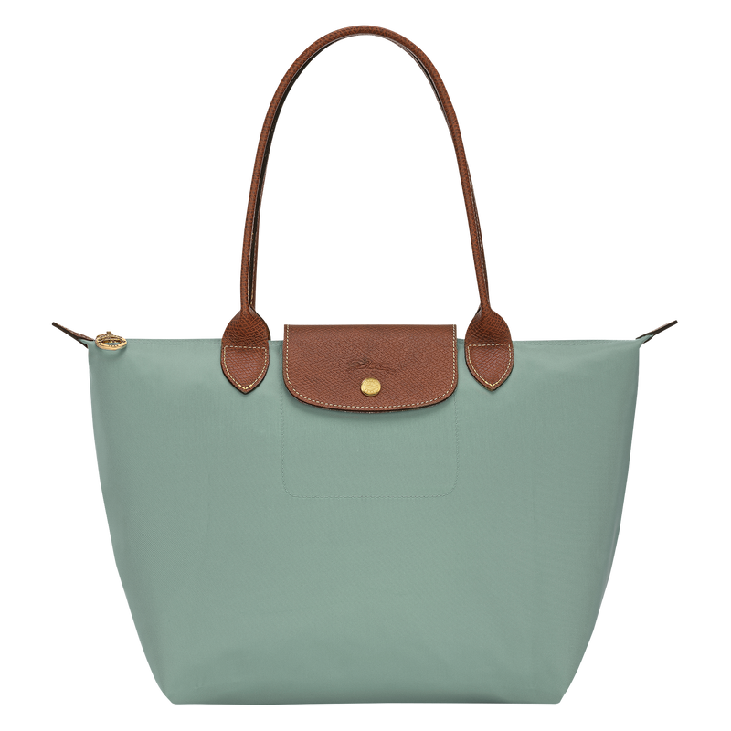 Le Pliage Original M Tote bag Celadon - Recycled canvas