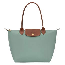 Le Pliage Original M Tote bag Celadon - Recycled canvas