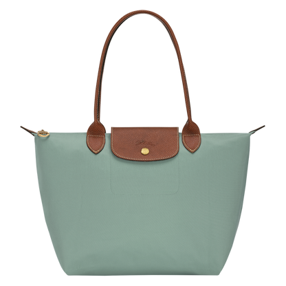 Le Pliage Original M Tote bag Celadon - Recycled canvas