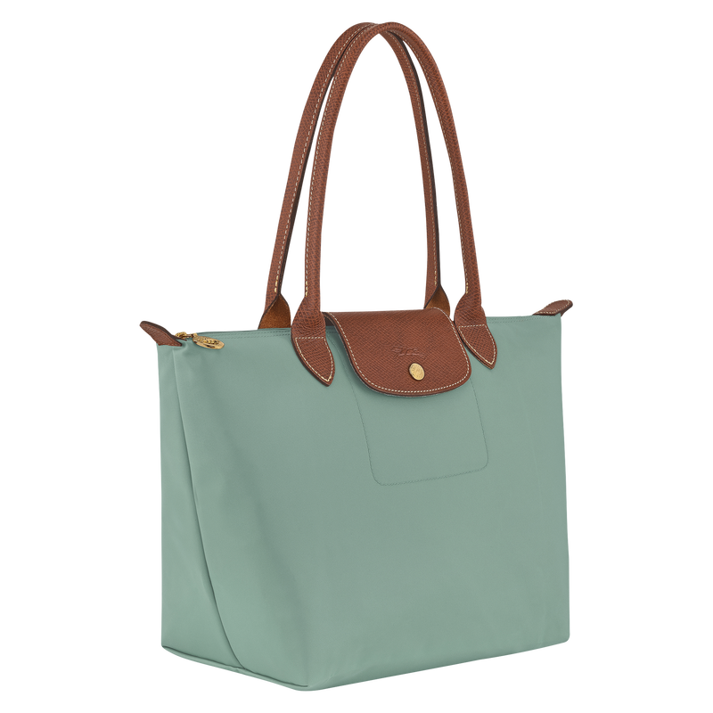 Le Pliage Original M Tote bag Celadon - Recycled canvas