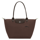 Le Pliage Green M Tote bag Mocha - Recycled canvas
