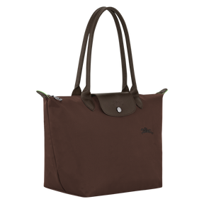 Le Pliage Green M Tote bag Mocha - Recycled canvas