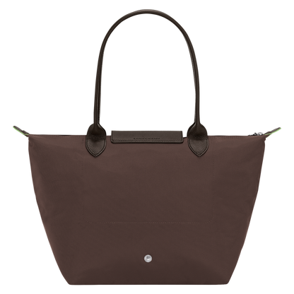 Le Pliage Green M Tote bag Mocha - Recycled canvas