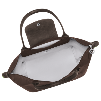 Le Pliage Green M Tote bag Mocha - Recycled canvas